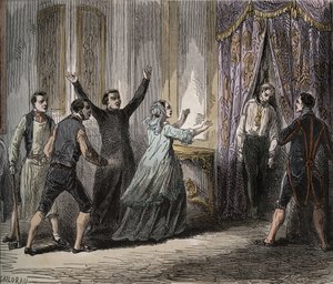 Mort de Louis Henri Joseph de Bourbon, prince de Condé (Louis VI Henri de Bourbon Condé) - Mort du prince de Condé (Louis VI Henri de Bourbon Condé) - French School