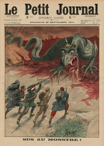 Mort au monstre, illustration de couverture de 