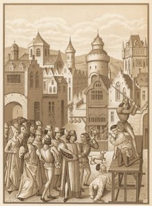 Décapitation de Guillaume de Pommiers - French School