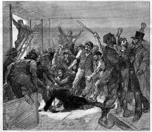 Grève des mineurs de Decazeville (Aveyron) en 1886 : l