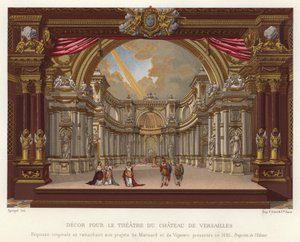 Décor pour le Théâtre du Château de Versailles - French School