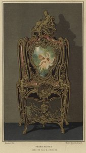 Serre-bijoux décoré par Joseph Emmanuel Zwiener, 19e siècle