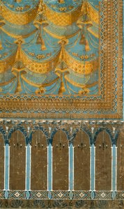 Papier peint décoratif français vers 1800
