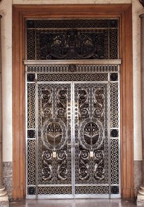 Portes décoratives de la Galerie d