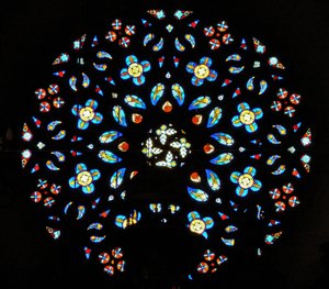 Vitrail décoratif - French School