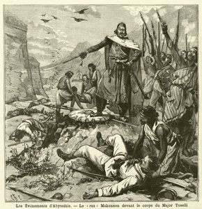 Défaite des Italiens à la bataille d