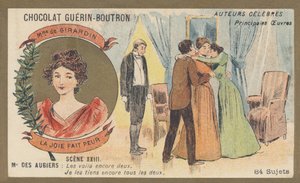 Delphine Gay épouse de Girardin (1804-1855), écrivaine et journaliste française, auteure de « La joie fait peur », comédie en un acte et en prose (1855) - French School
