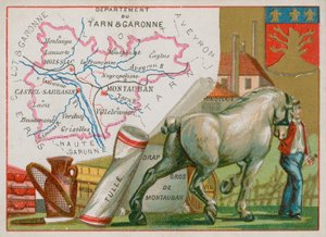 Département du Tarn-et-Garonne dans le sud-ouest de la France - French School