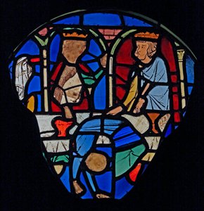 La danse de Salomé devant Hérode, ex Ste Chapelle - French School