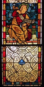 St Jean : grisaille de la Chapelle du Château, Rouen? - French School
