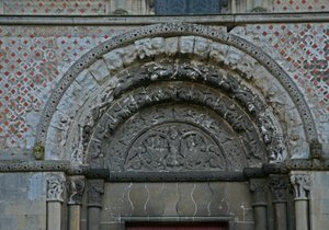 (détail) de la porte nord - French School