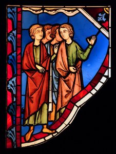 Un groupe de personnes, ex Sainte-Chapelle, Baie G - French School