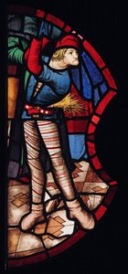 Un tortionnaire; originellement de la Sainte-Chapelle où il a été introduit vers 1500; c