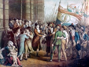 Députés de la Convention nationale quittant l