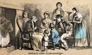 Description des cinq sens : détail de l
