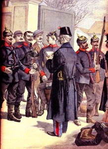 Désertion au Luxembourg de soldats français alsaciens enregistrée par les Allemands - French School