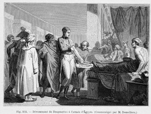Dévouement de Desgenettes à l