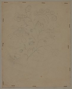 Dessin de conception, fin du XVIIIe siècle - French School