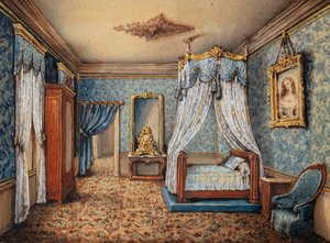 Conception de chambre à coucher - French School