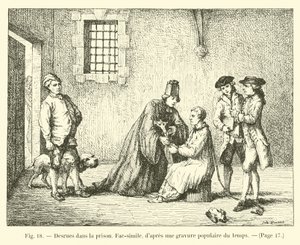 Desrues dans la prison, Fac-similé, d