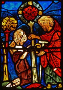 (détail) de la vie de Sainte Marie l