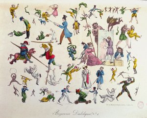 Bizarreries diaboliques, 1823 - French School