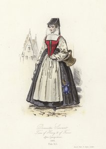 Servante domestique du temps de Henri III de France