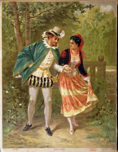 Don Juan, scène illustrant l