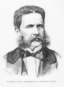 Don Mariano Acosta, Vice-président de l