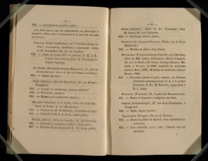 Double page du Salon des Refusés, 1863