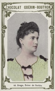 Draga, Reine de Serbie - French School