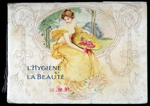 Dessin représentant une jeune femme nue symbolisant l