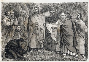Druides cueillant du gui - dans "Paris à travers les siècles"