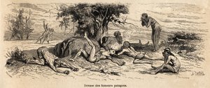 Ivresse des fumeurs, dessin de l