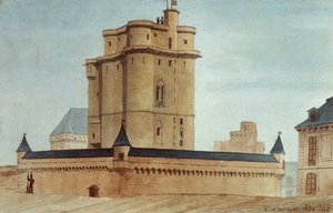 Donjon du château de Vincennes - French School