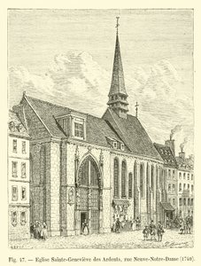 Église Sainte-Geneviève des Ardents, rue Neuve-Notre-Dame, 1704 - French School