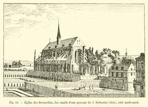 Église des Bernardins, fac-similé d