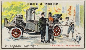 Landau électrique (chromolithographie) - French School