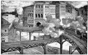 Chemins de fer surélevés de New York, 1893