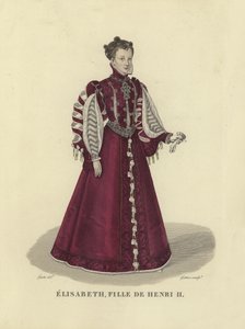 Élisabeth de Valois, fille du roi Henri II de France