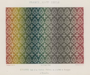 Tissus brodés de la France du XIVe siècle - French School