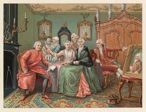 Costume anglais du XVIIIe siècle