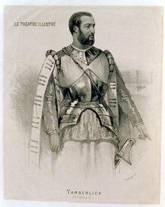 Enrico Tamberlick en Othello, de The Illustrated Theatre - French School