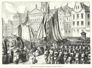 Entrée des troupes françaises à Amsterdam - French School