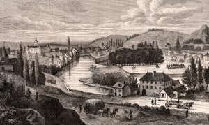 Épinal - Lorraine - gravure dans 