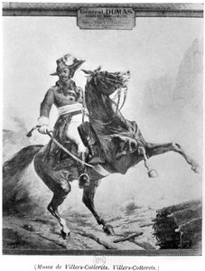 Portrait équestre de Thomas Alexandre Dumas (1762-1806) - French School