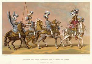 Escadron des Turcs, Commandé par le Prince de Condé - French School