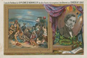 Eugène Delacroix, peintre français du XIXe siècle - French School