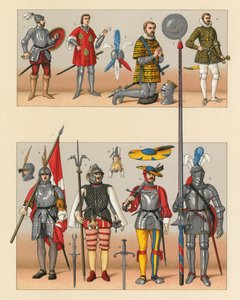 Costume européen des XVe-XVIe siècles - French School