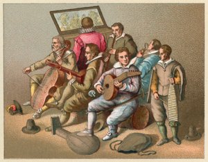 Costume européen du XVIIe siècle - French School